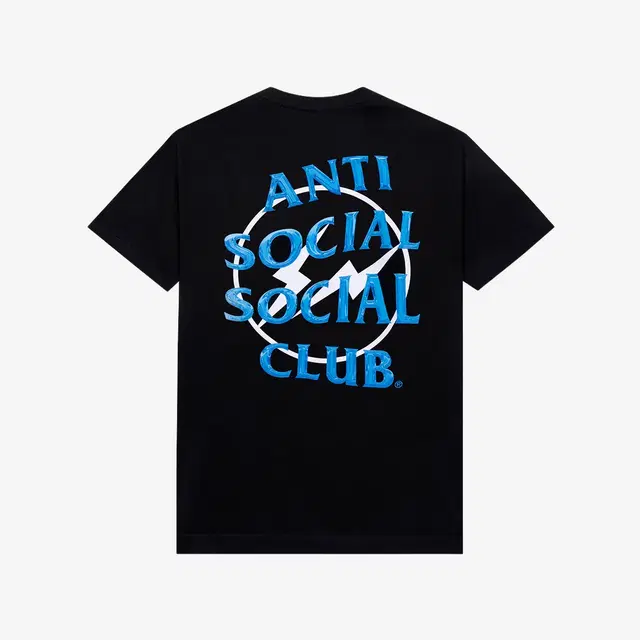Anti Social Social Club Anti Social Social Club x Fragment Precious Petals T-Shirt Black Blue - view 2