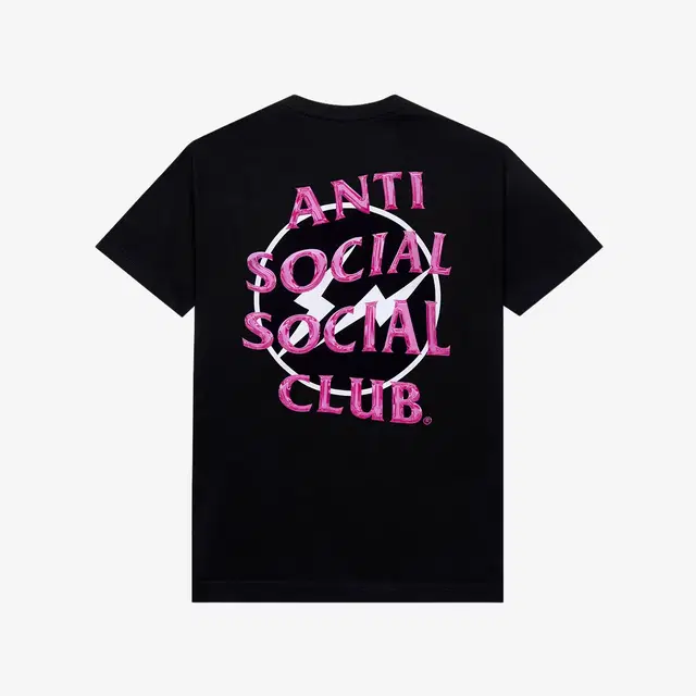 Anti Social Social Club Anti Social Social Club x Fragment Precious Petals T-Shirt Black Pink - view 2