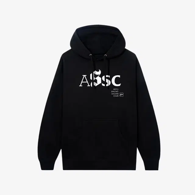 Anti Social Social Club Anti Social Social Club x Fragment Type A Hoodie Black - view 1