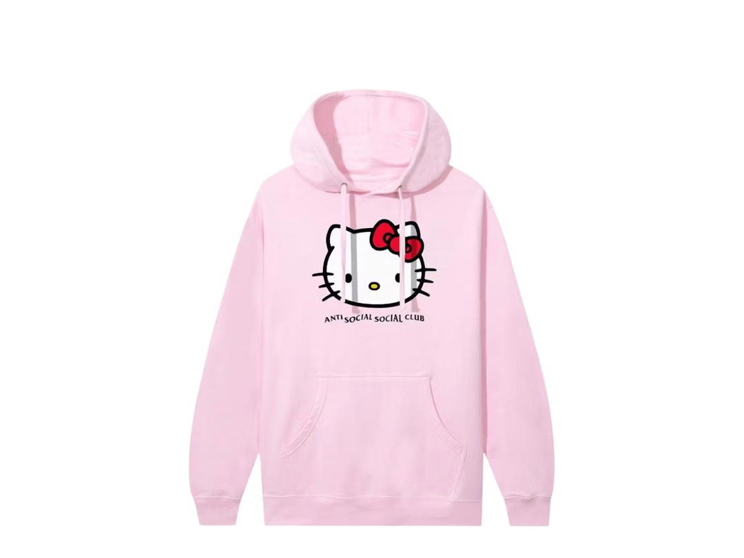 Anti Social Social Club Anti Social Social Club x Hello Kitty Weird Hoodie Light Pink (FW24)