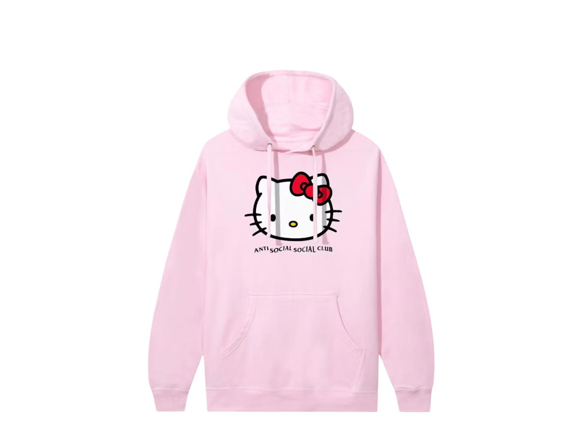 Anti Social Social Club Anti Social Social Club x Hello Kitty Weird Hoodie Light Pink (FW24)