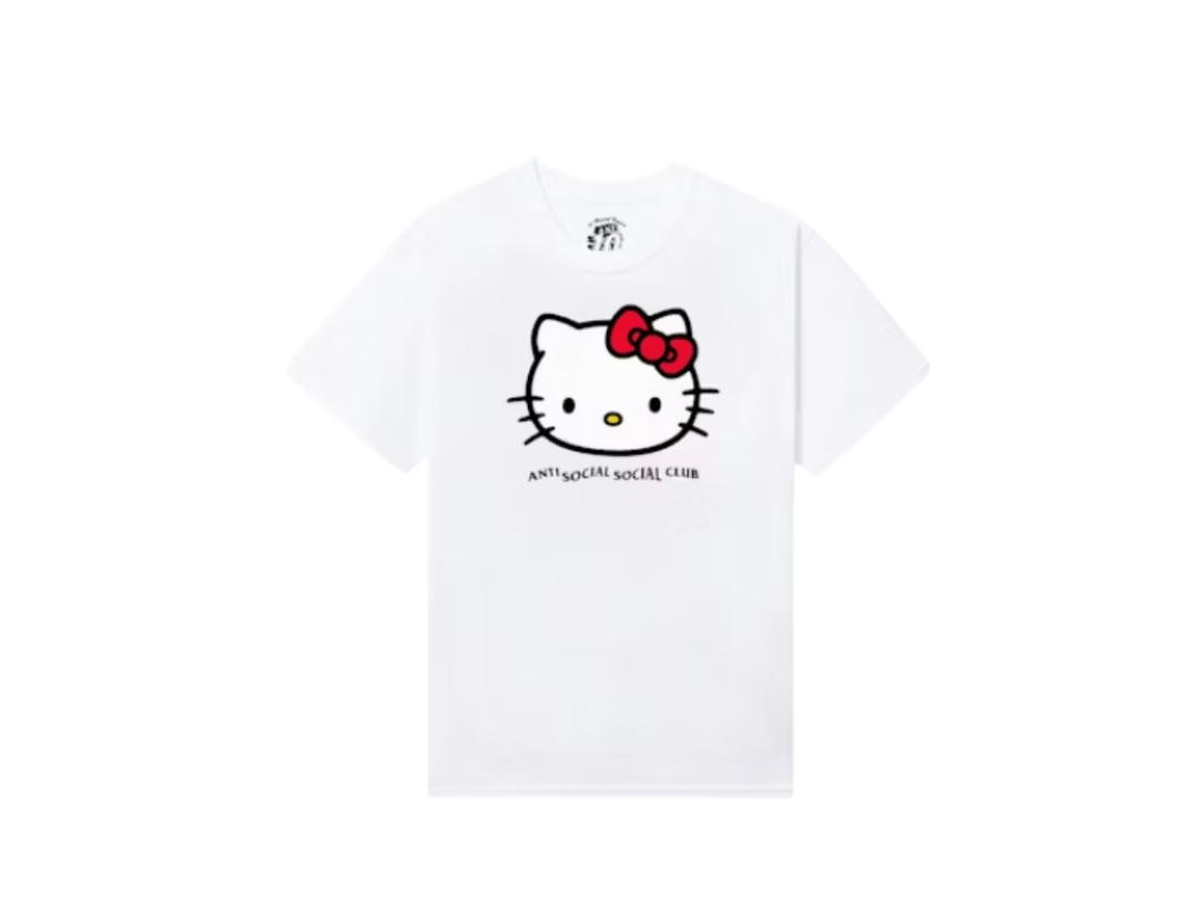 Anti Social Social Club Anti Social Social Club x Hello Kitty Weird Tee White (FW24)