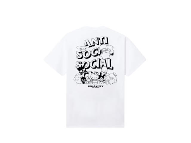 Anti Social Social Club Anti Social Social Club x Hello Kitty Weird Tee White (FW24) - view 2