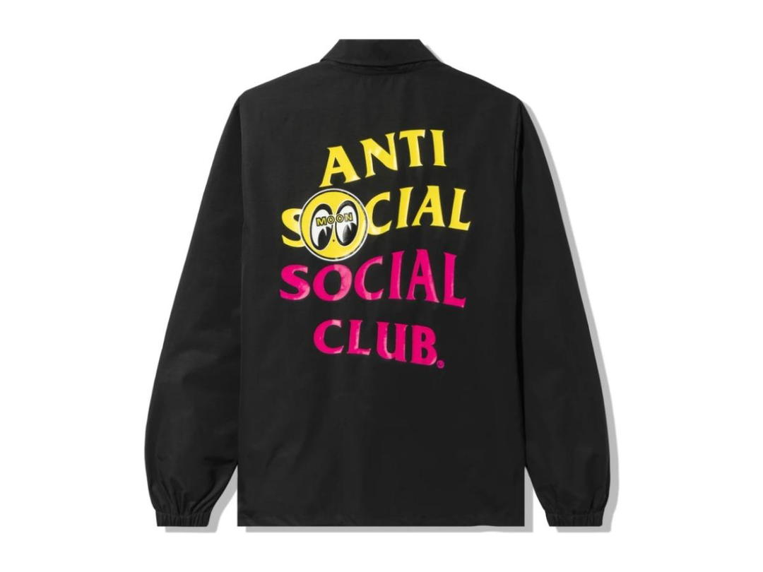 Anti Social Social Club Anti Social Social Club x Mooneyes Curbed Coaches Jacket Black