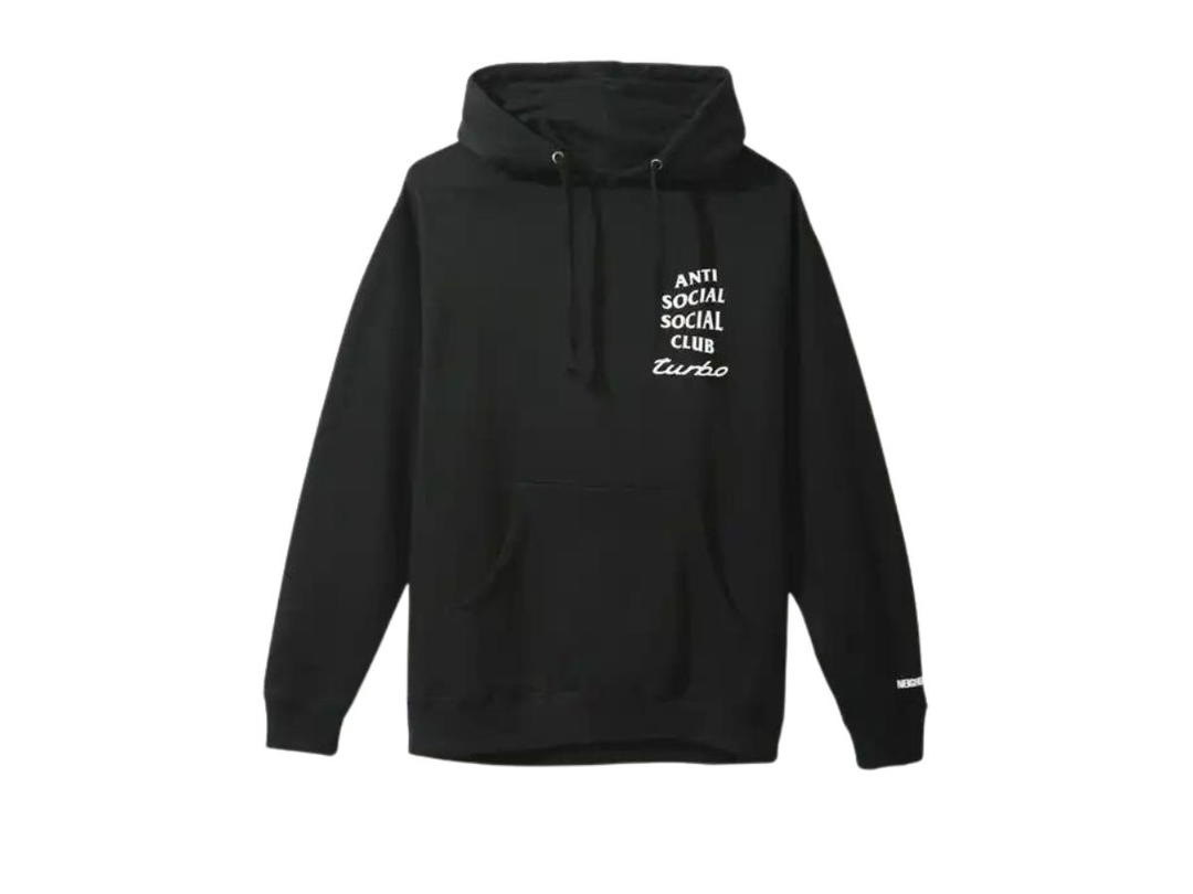 Anti Social Social Club Anti Social Social Club X Neighborhood 911 Turbo Hoodie Black