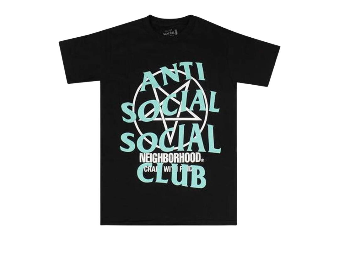 Anti Social Social Club Anti Social Social Club x Neighborhood Filth Fury T-Shirt Black