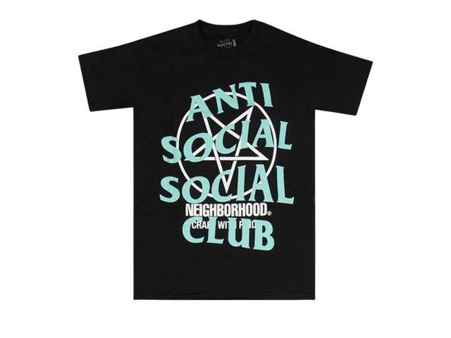 Anti Social Social Club Anti Social Social Club x Neighborhood Filth Fury T-Shirt Black - view 1