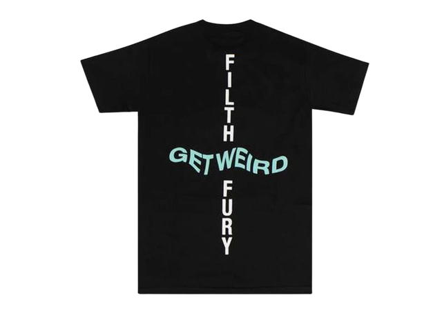 Anti Social Social Club Anti Social Social Club x Neighborhood Filth Fury T-Shirt Black - view 2