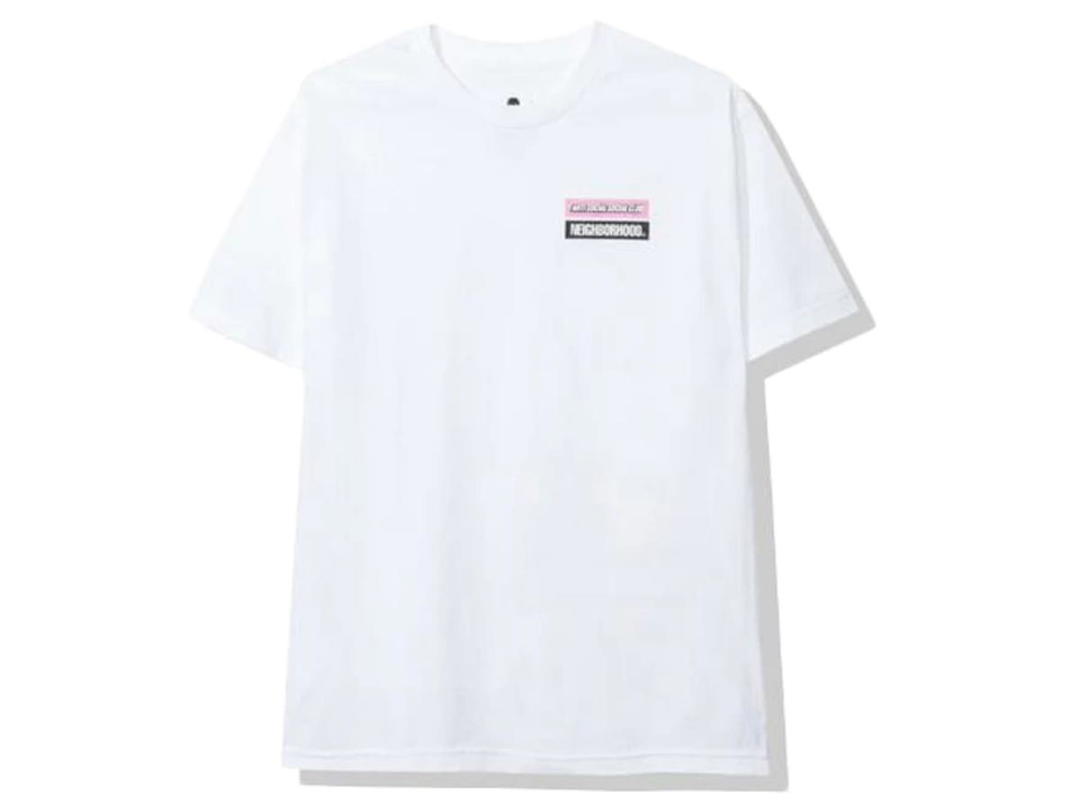 Anti Social Social Club Anti Social Social Club x Neighborhood Stuck On You Tee White