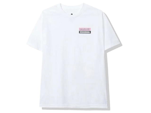 Anti Social Social Club Anti Social Social Club x Neighborhood Stuck On You Tee White - view 1