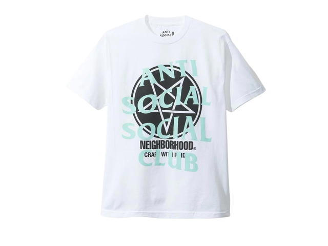 Anti Social Social Club Anti Social Social Club x Neighborhood White Filth Fury T-Shirt WHITE - view 1