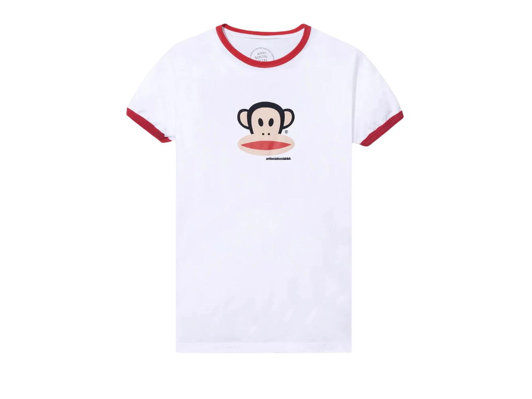 Anti Social Social Club Anti Social Social Club x Paul Frank Logo Ringer Tee Ringer