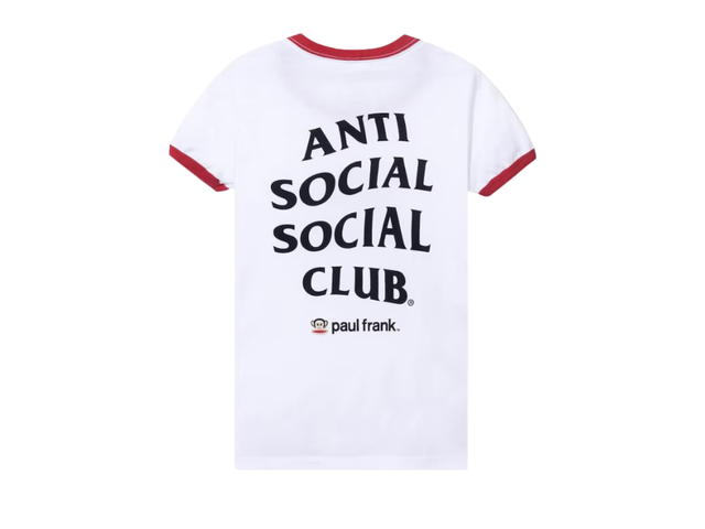 Anti Social Social Club Anti Social Social Club x Paul Frank Logo Ringer Tee Ringer - view 2