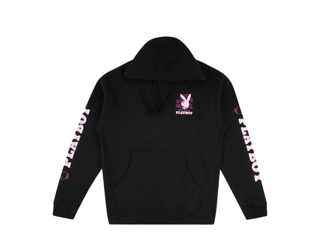 Anti Social Social Club Anti Social Social Club X Playboy Bunny Hoodie Black