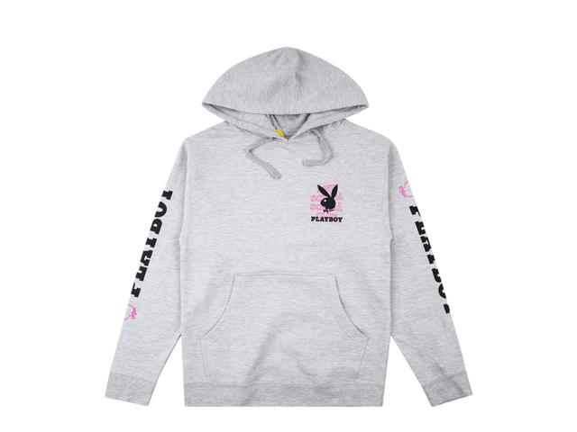 Anti Social Social Club Anti Social Social Club X Playboy Bunny Hoodie Grey - view 1