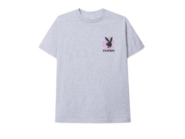 Anti Social Social Club Anti Social Social Club X Playboy Tee Grey - view 1