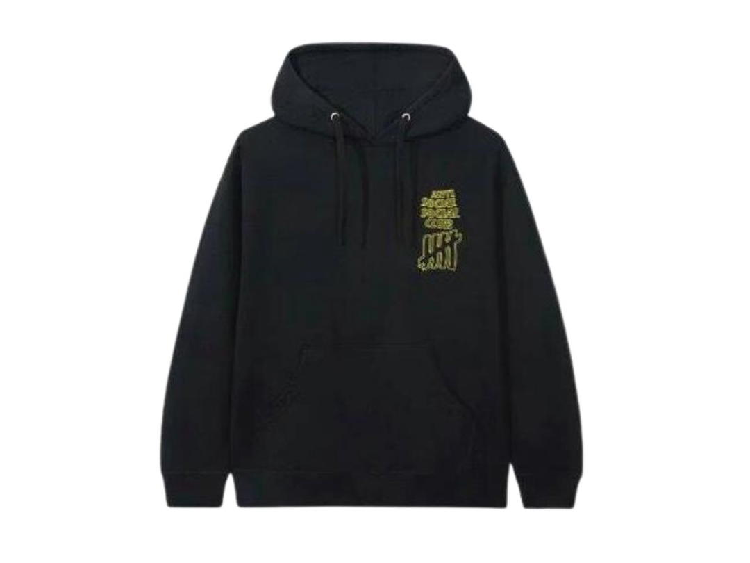 Anti Social Social Club Anti Social Social Club X Undefeated Hoodie Black