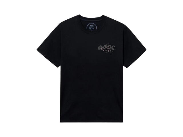 Anti Social Social Club Anti Social Social Club Your Majesty Tee Black - view 2
