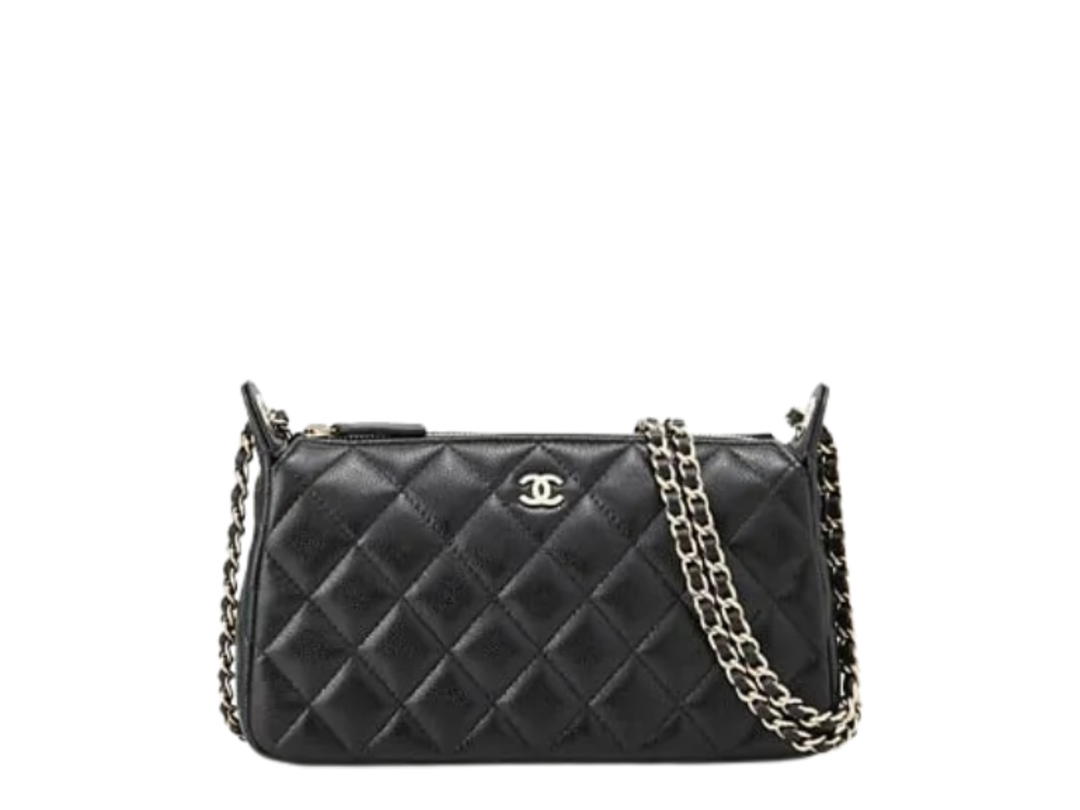 Chanel Chanel Matelasse Chain Clutch Black