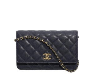 Buy Chanel Wallet on Chain Dark Blue at Sasom – Authentic and Ready to Ship