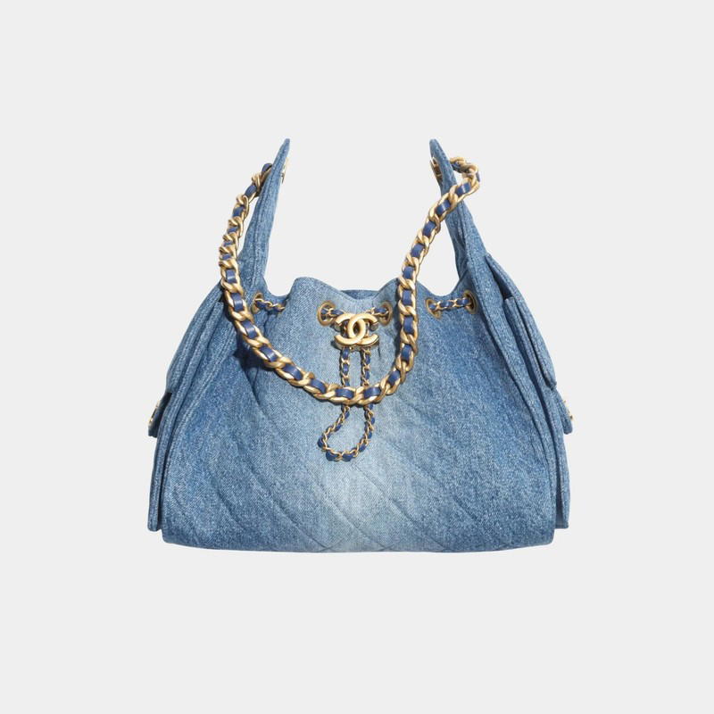 Chanel Chanel 25 Small Handbag Blue