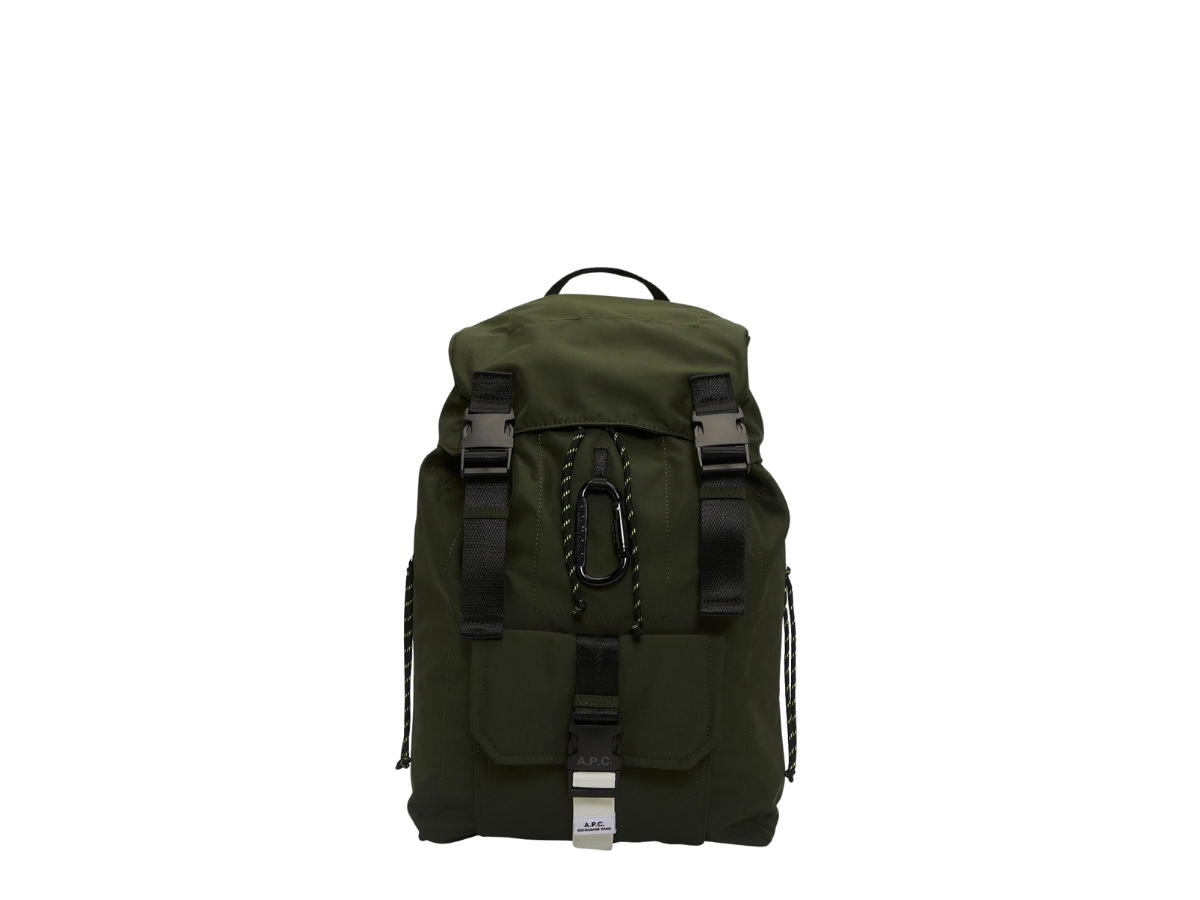 A.P.C. A.P.C Treck Backpack Green