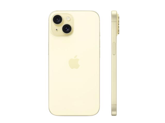 Apple Apple IPhone 15 Yellow - view 2
