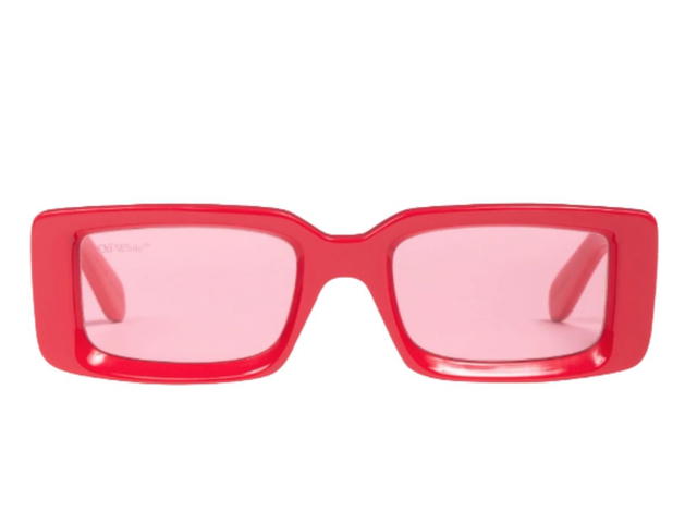 Off-White Arrows plaque square-frame sunglasses - view 3