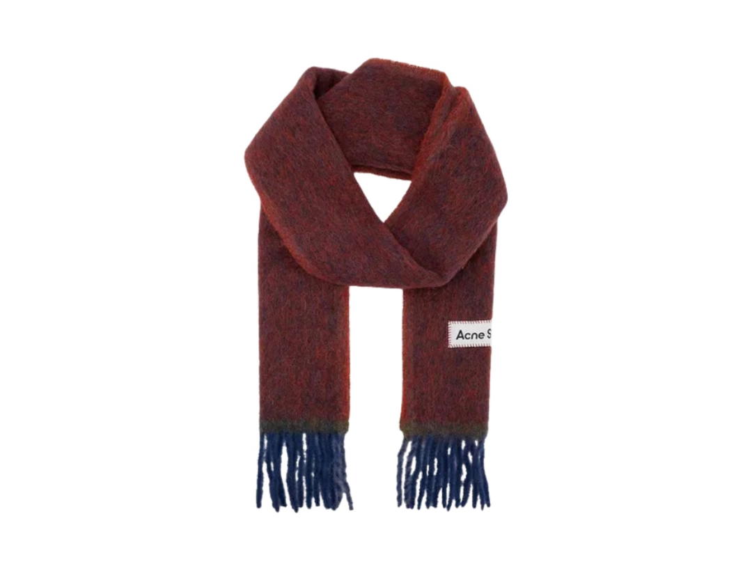 Acne Studios Acne Studios  Gradient Pattern Brand Patch Scarf
