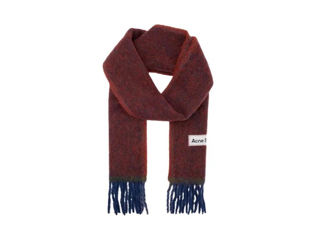 Acne Studios Acne Studios  Gradient Pattern Brand Patch Scarf - view 1