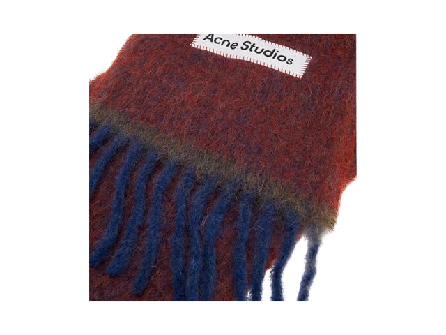 Acne Studios Acne Studios  Gradient Pattern Brand Patch Scarf - view 2