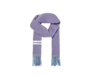 Buy Acne Studios Patch Wool Scarf Multicolor at Sasom – Authentic and Ready to Ship