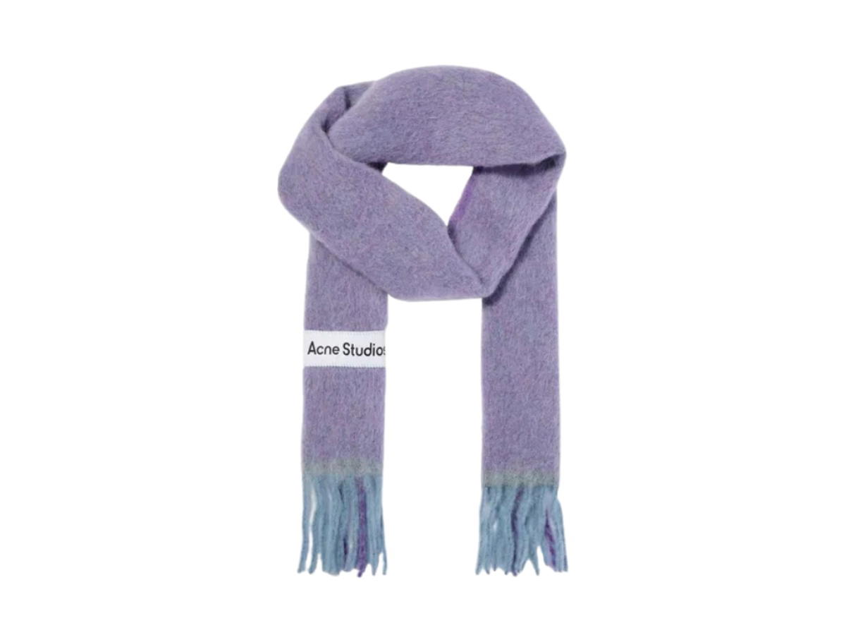 Acne Studios Acne Studios Patch Wool Scarf Multicolor