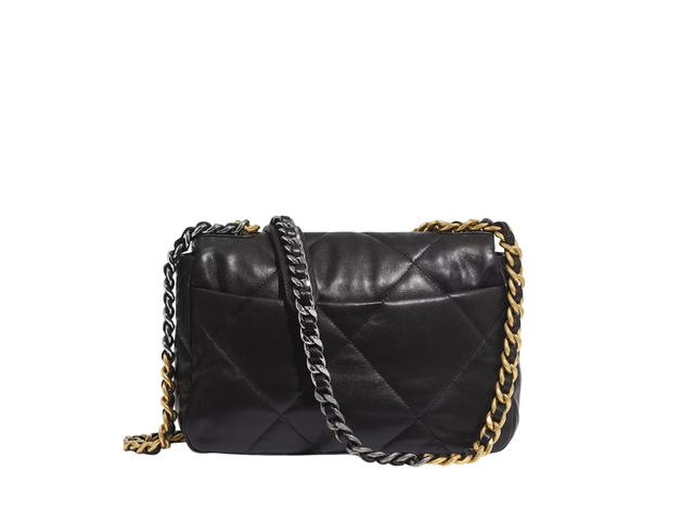 Chanel Chanel 19 Handbag Goatskin Black - view 2