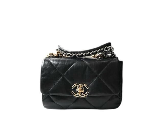 Chanel Chanel 19 Handbag Lambskin Black - view 1
