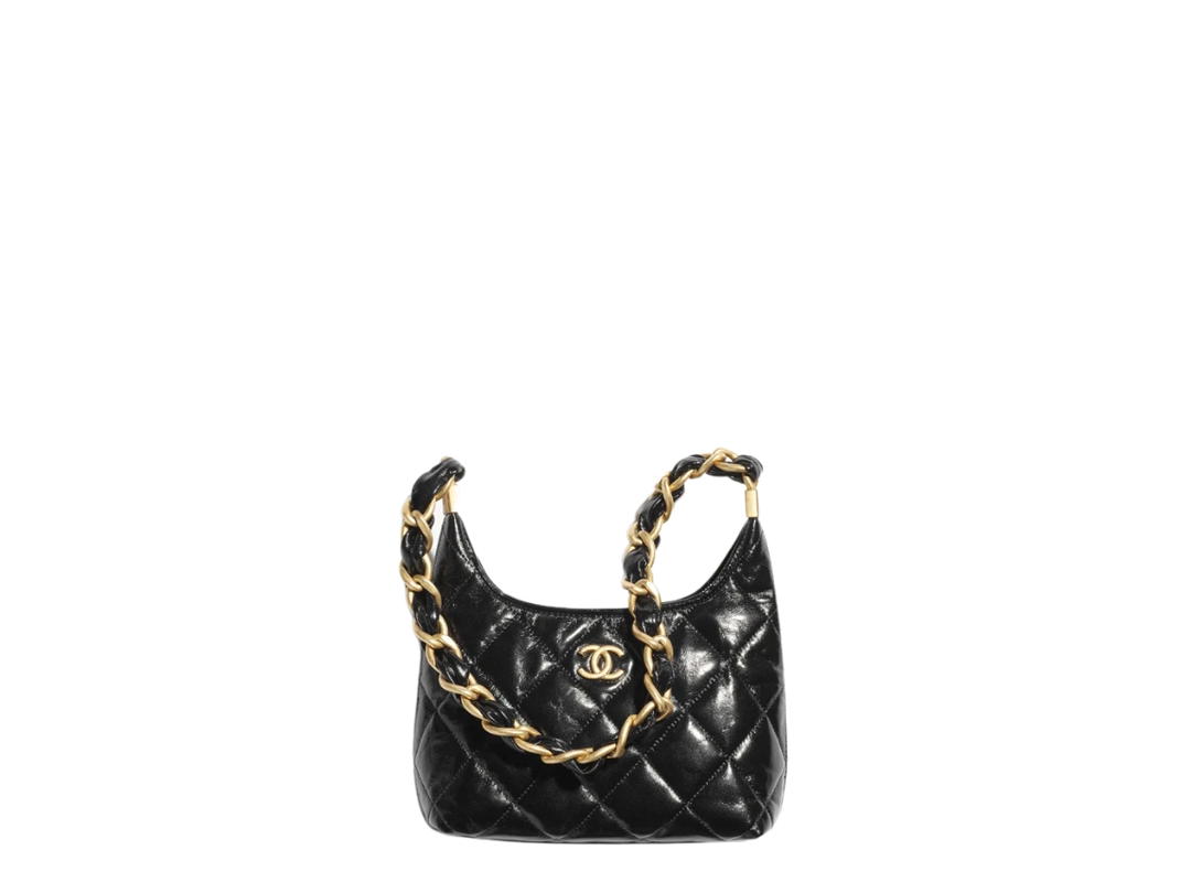 Chanel Chanel Small Hobo Bag Black