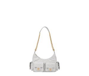 Buy Chanel Hobo Cargo Small Bag Light Grey at Sasom – Authentic and Ready to Ship