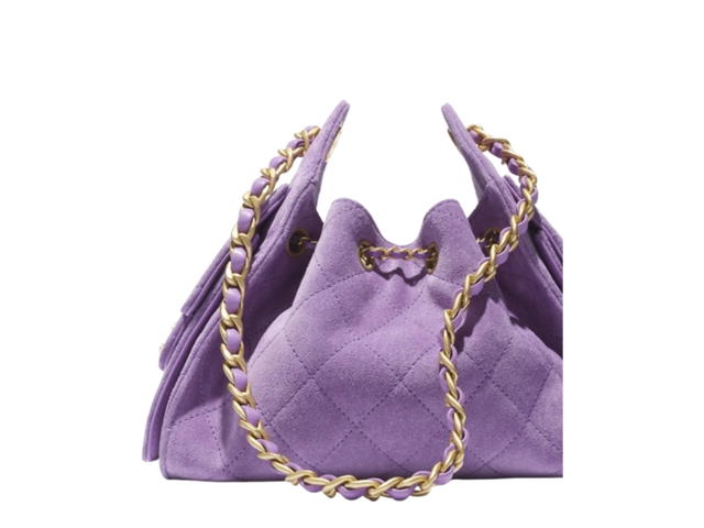 Chanel Chanel 25 Mini Bag Purple - view 3