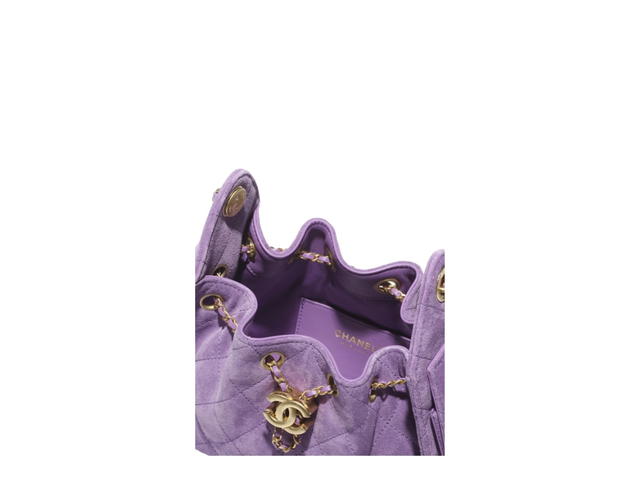 Chanel Chanel 25 Mini Bag Purple - view 4
