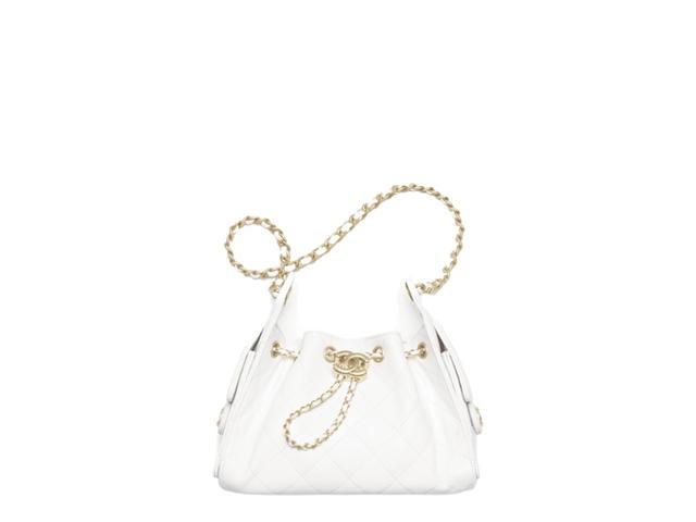 Chanel Chanel 25 Mini Handbag White - view 1