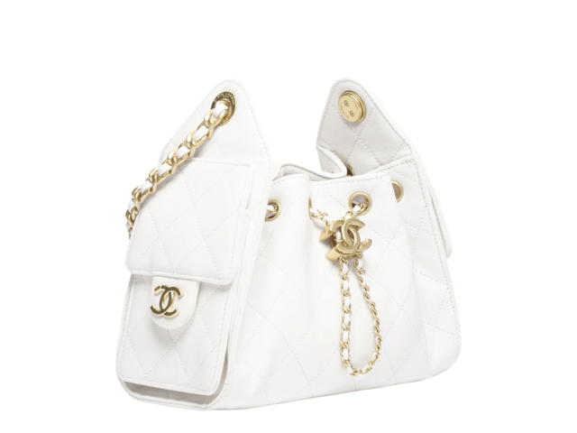 Chanel Chanel 25 Mini Handbag White - view 2