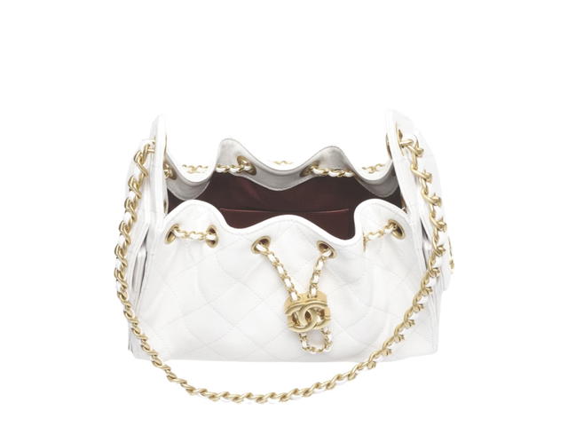 Chanel Chanel 25 Mini Handbag White - view 3