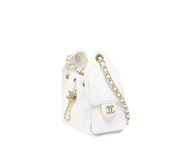 Chanel Chanel 25 Mini Handbag White - view 4