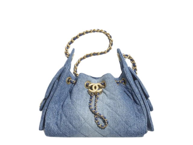 Chanel Chanel 25 Mini Handbag Blue - view 1