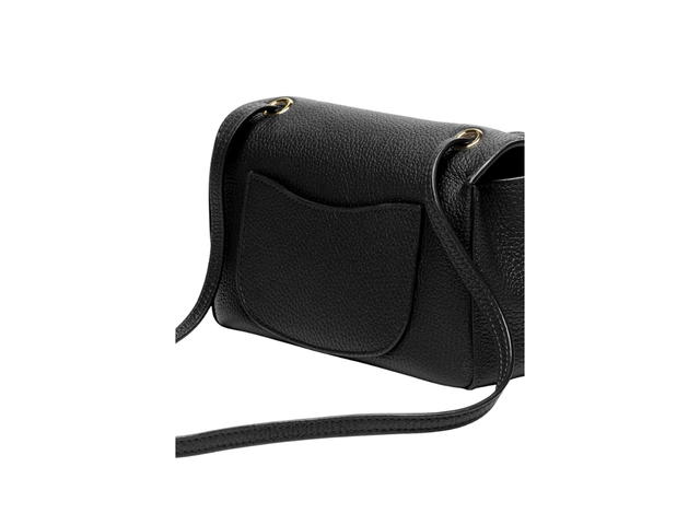 Chanel Chanel Mini Flap Bag Grained Calfskin Black - view 3
