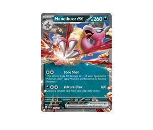 Buy Pokemon Mandibuzz ex RR [ASC 139/217] Mega Evolution "Ascended Heroes" (EN) at Sasom – Authentic and Ready to Ship