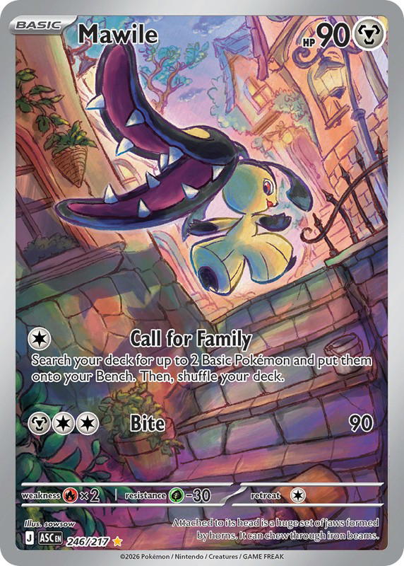 Pokemon Pokemon Mawile IR [ASC 246/217] Mega Evolution "Ascended Heroes" (EN)