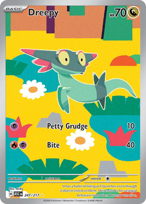 Pokemon Pokemon Dreepy IR [ASC 247/217] Mega Evolution "Ascended Heroes" (EN)
