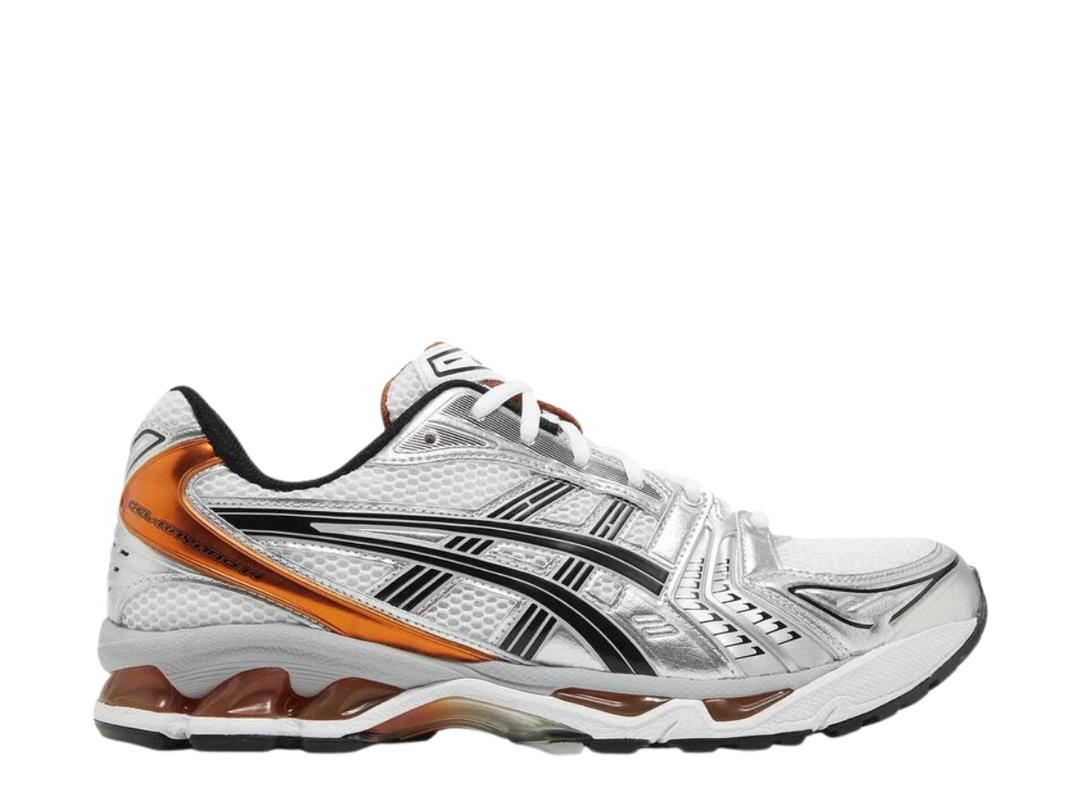 Asics Asics Gel-Kayano 14 White Piquant Orange
