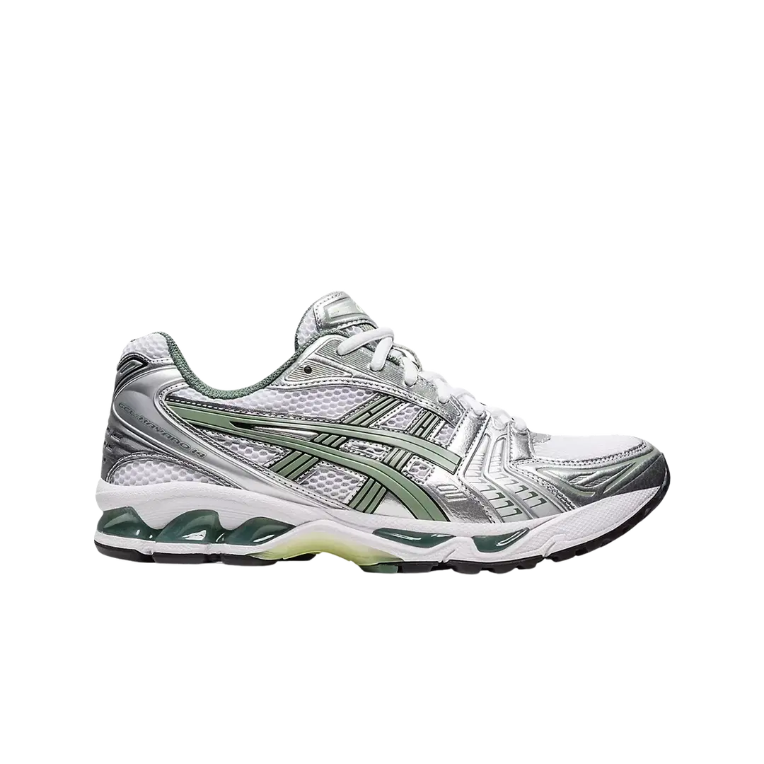 Asics Asics Gel-Kayano 14 White Pure Silver Slate Grey Sage